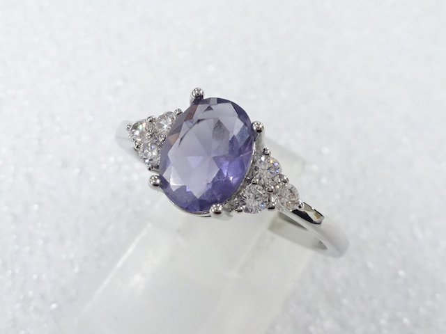 COLORED STONE FASHION RING / JP SIZE 16